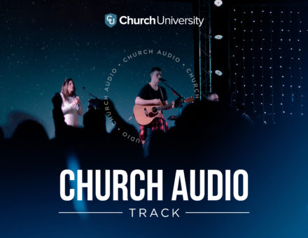Church sound booth & audio engineer online course